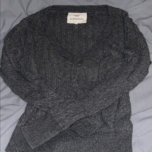 Vintage Campus Crew cable knit long sleeve